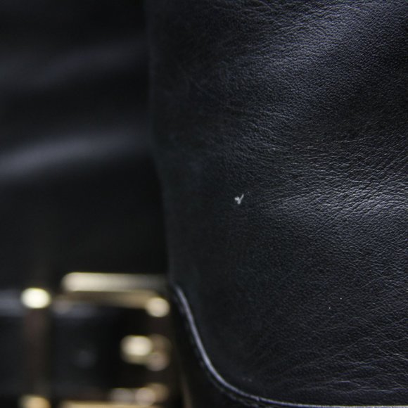 INC Tall Black Riding Leather Boots, size 6 - Picture 3 of 7